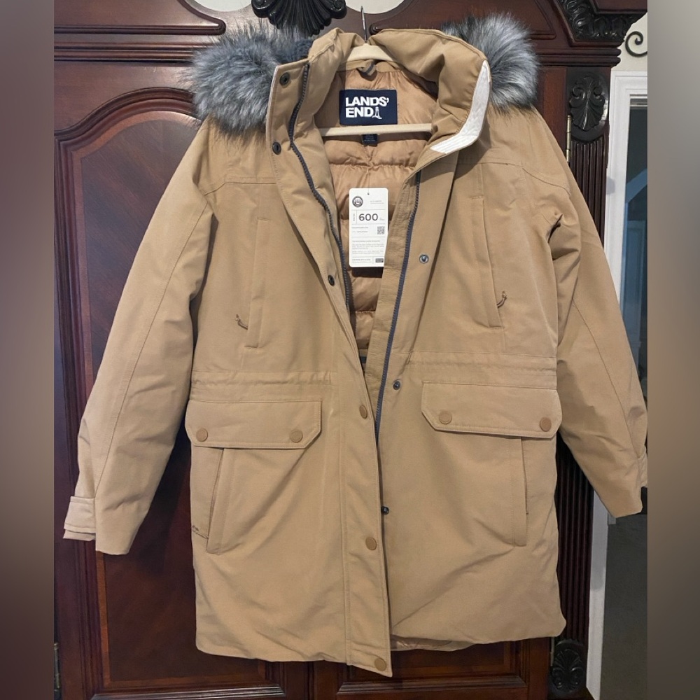 Lands' End Women’s Expedition Waterproof Down Winter Parka Brand New with Tags
